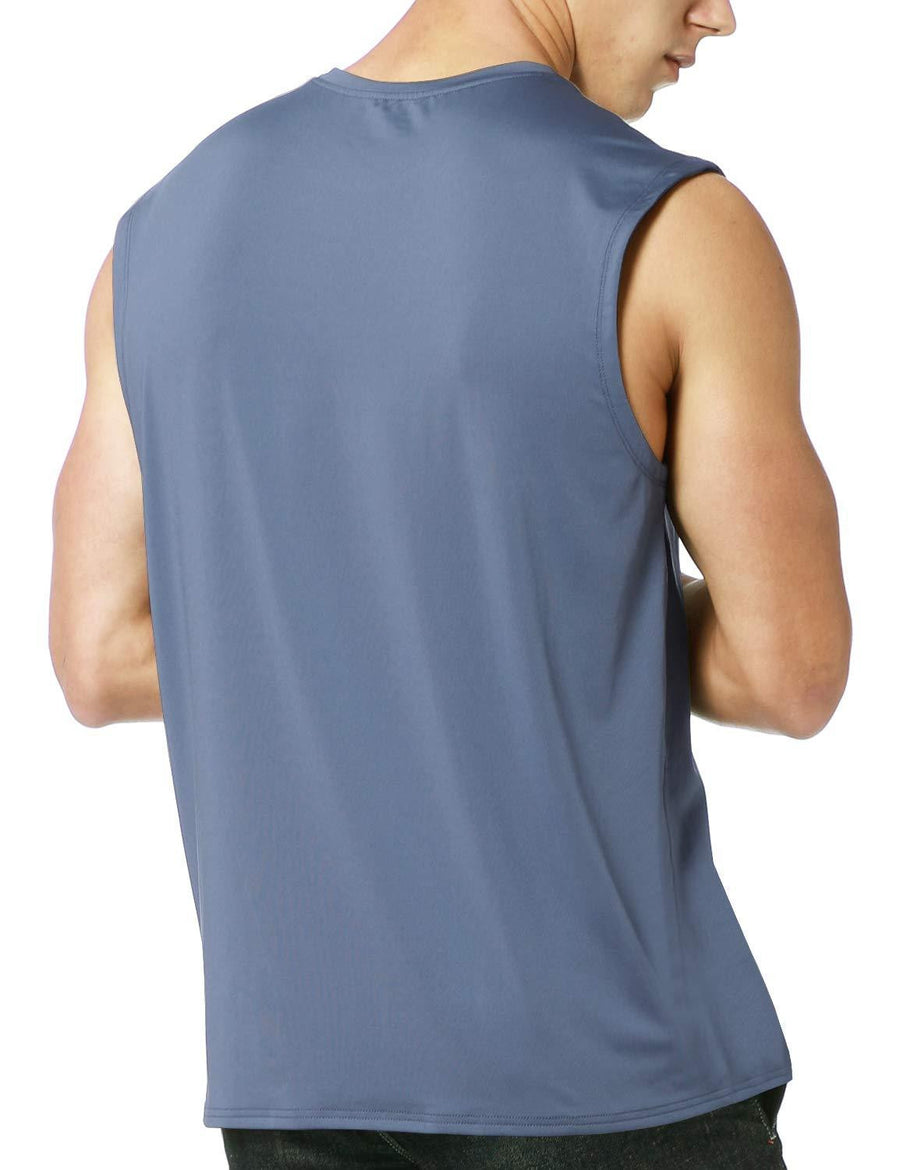 Sleeveless Quick-Dry Workout Muscle Bodybuilding Tank Top - ezrun-sports