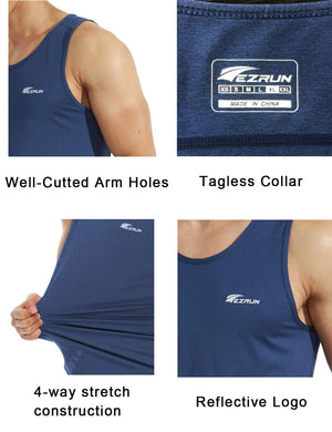 Quick Dry Sport Gym Athletic Tank Top - ezrun-sports