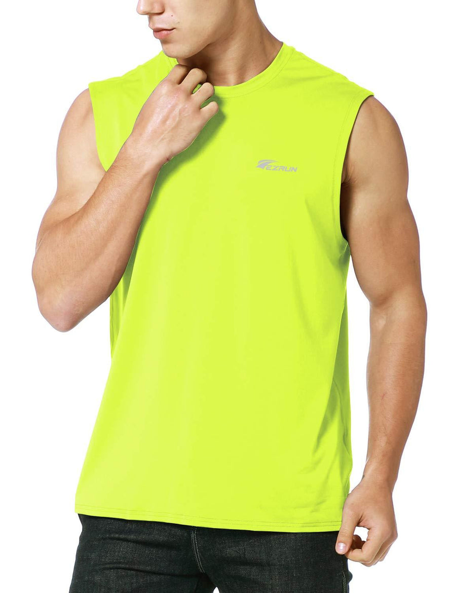 Sleeveless Quick-Dry Workout Muscle Bodybuilding Tank Top - ezrun-sports