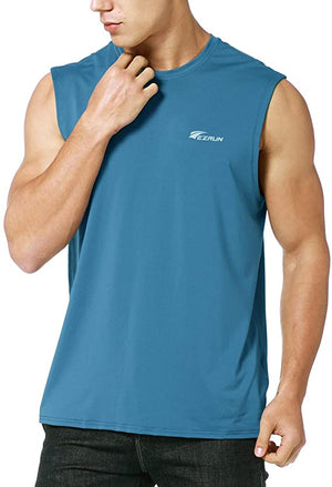 Sleeveless Quick-Dry Workout Muscle Bodybuilding Tank Top